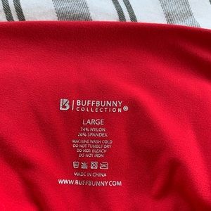 BuffBunny Red Rosa Leggings